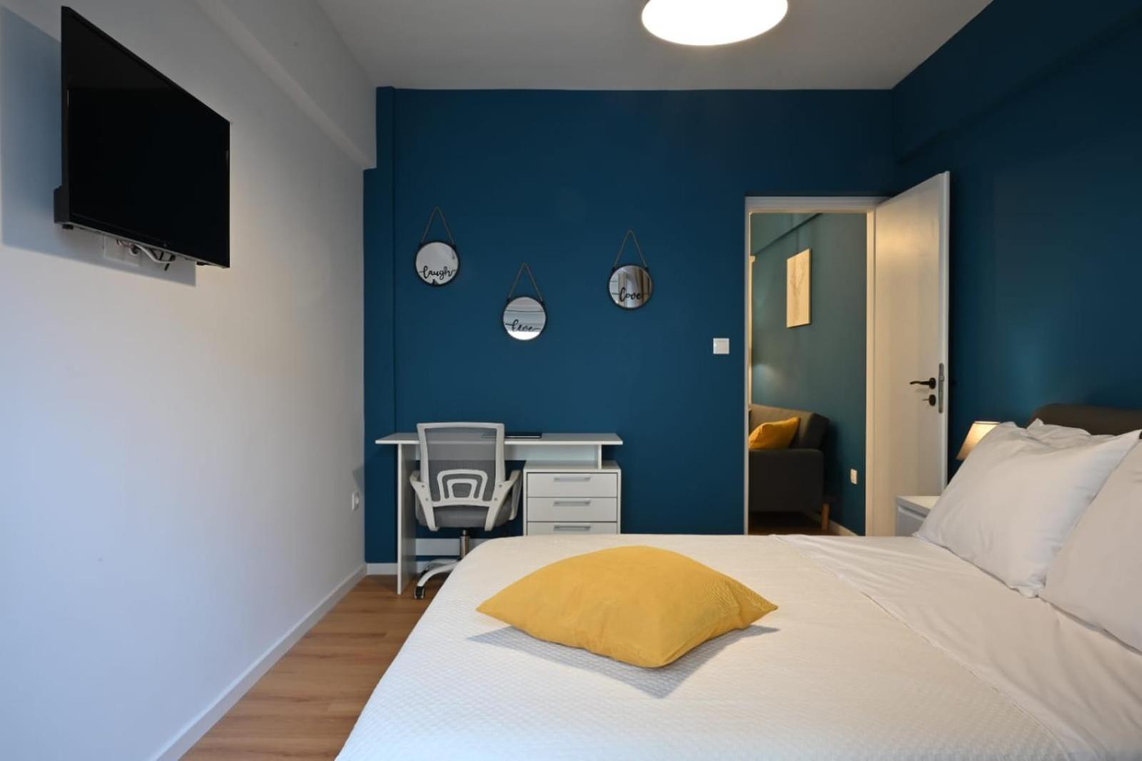 Modern Two Bedroom Apartment At Koukaki Atény Exteriér fotografie