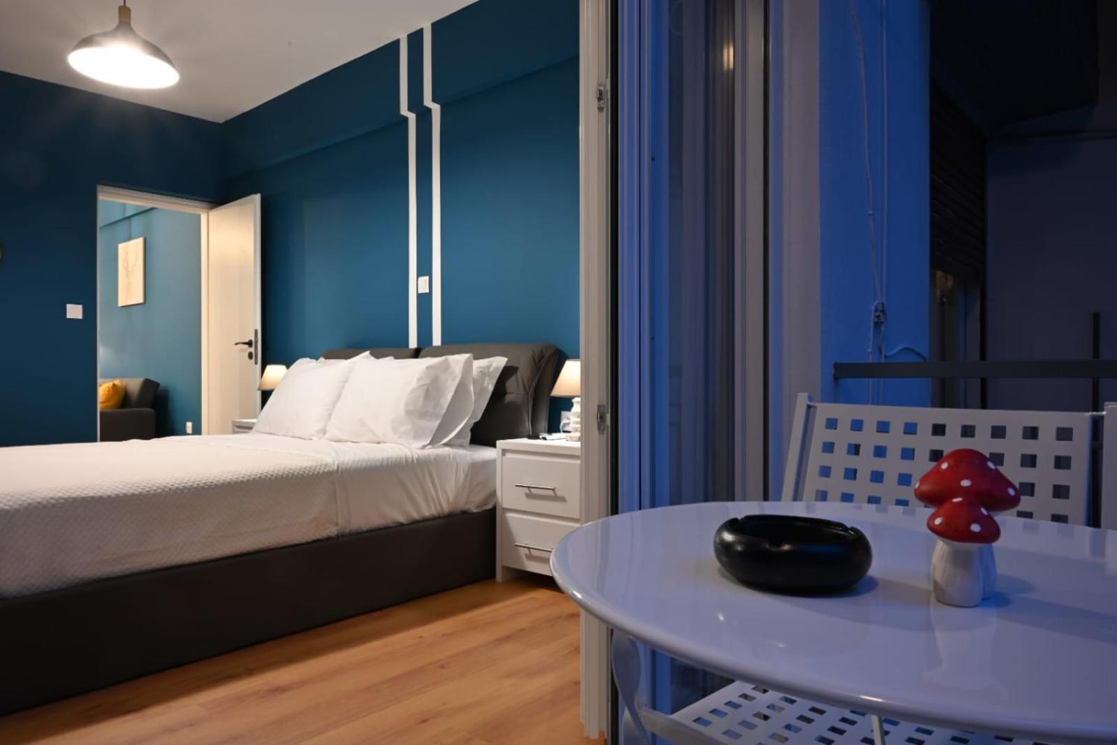 Modern Two Bedroom Apartment At Koukaki Atény Exteriér fotografie